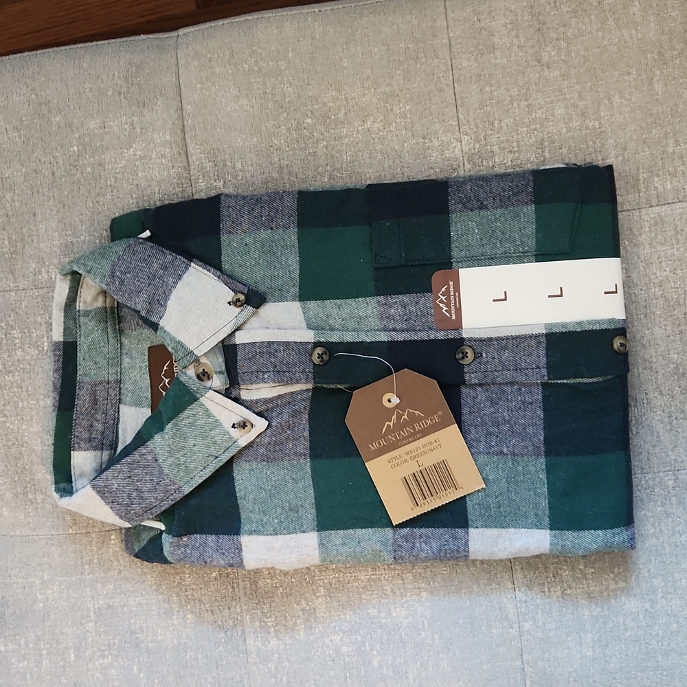 NWT Mountain Ridge Flannel